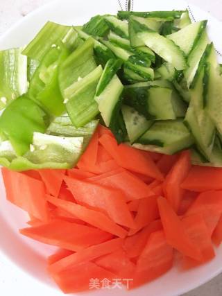 Stir-fried Pork with Mixed Vegetables recipe