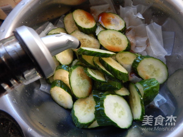 Cucumber Chilled Vermicelli recipe