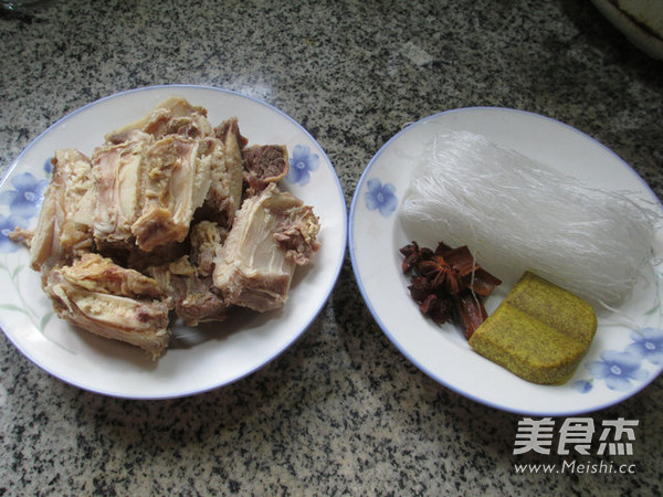 Steak Ribs Vermicelli Soup recipe