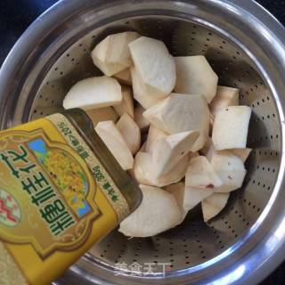 Sweet Osmanthus Mixed with Potato Wedges recipe