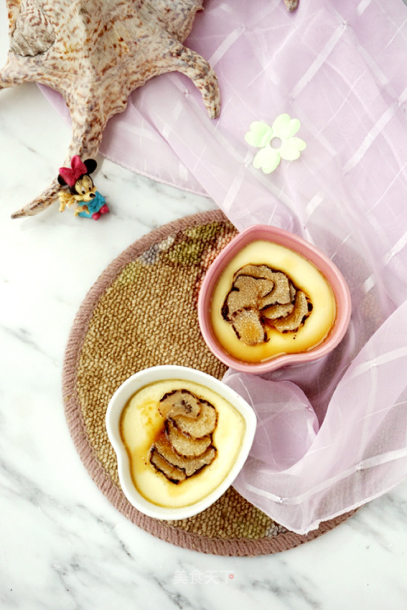 Truffle Steamed Custard recipe