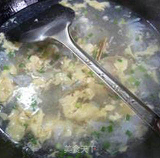 Clam Egg Flower Konjac Soup recipe