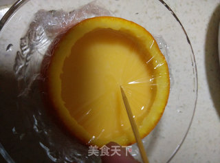 Orange Steamed Egg recipe