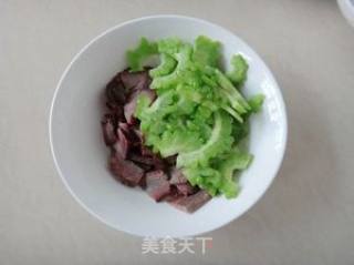 Bitter Gourd Mixed Beef recipe