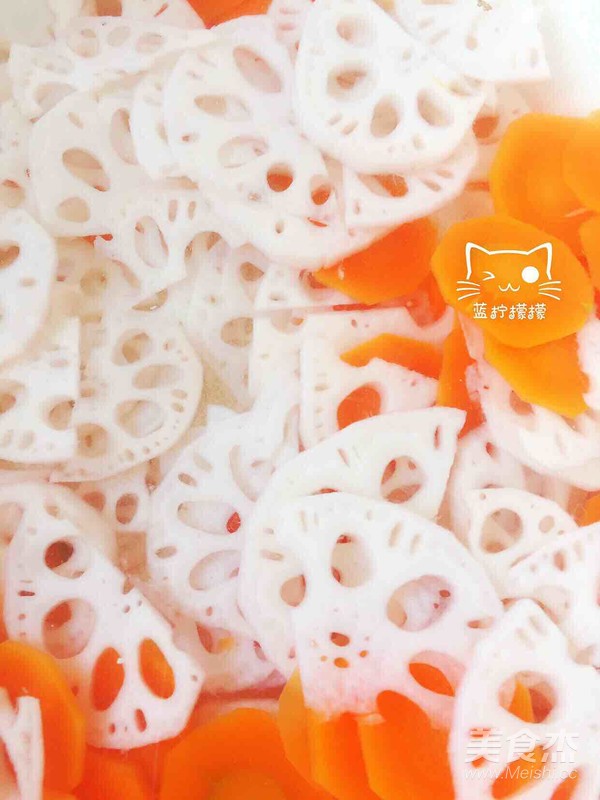 Mixed Lotus Root Slices recipe