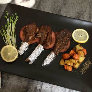 Grilled Lamb Chop with Cumin Flavor recipe