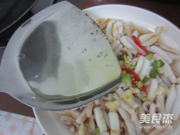 Steamed Squid recipe