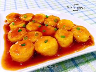 Japanese Tofu with Tomato Sauce recipe