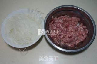 Microwave Version of Minced Pork Vermicelli Baby Dish recipe