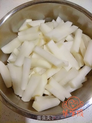 Refreshing Radish Sticks recipe