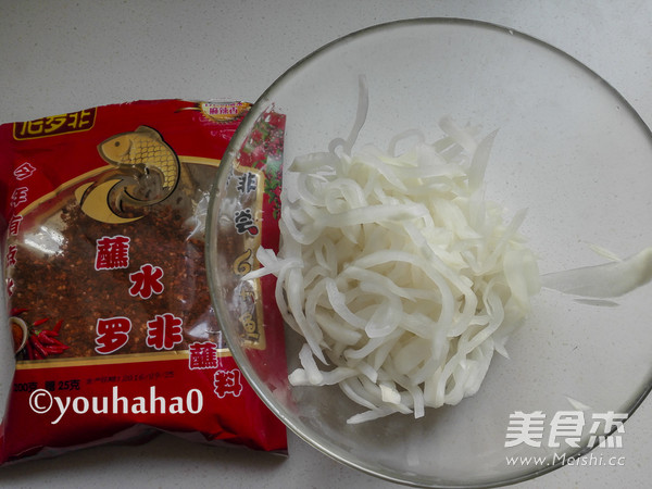 Dip Shredded Radish recipe