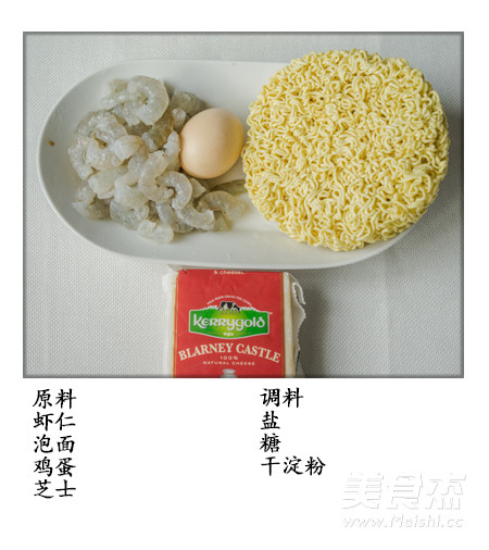 Instant Noodles Can Also be Used Like this "instant Noodle Shrimp Ball" recipe