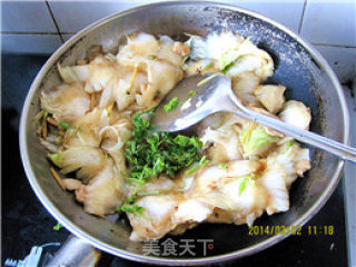 Stir-fried Cabbage with Sliced Pork recipe