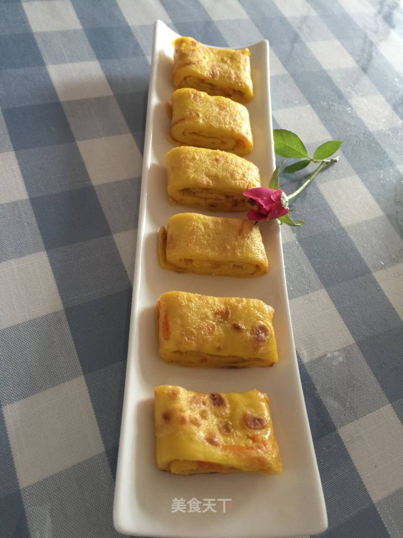Carrot Egg Roll recipe