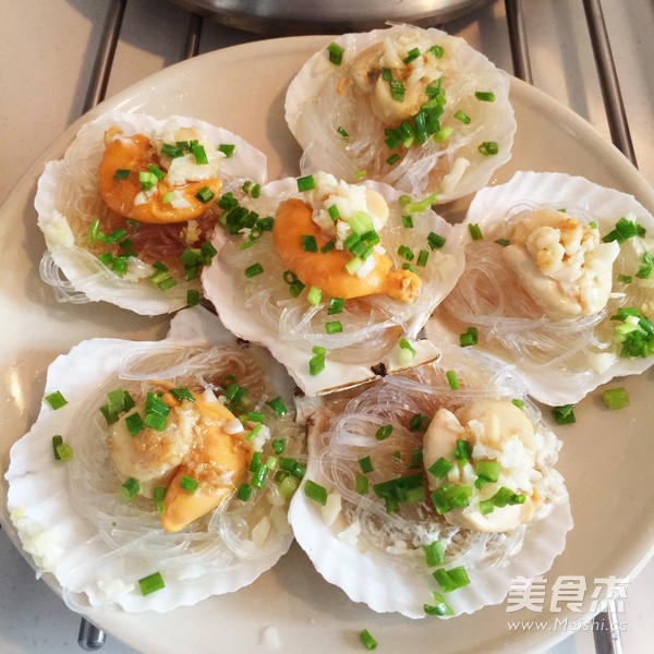 Steamed Scallops with Garlic Black Bean Sauce recipe