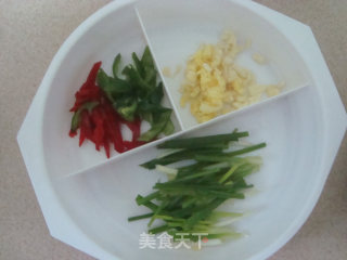 Fried Clams with Ginger and Spring Onion recipe