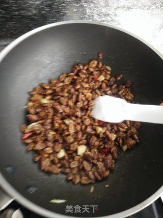 Fried Silkworm Pupa recipe