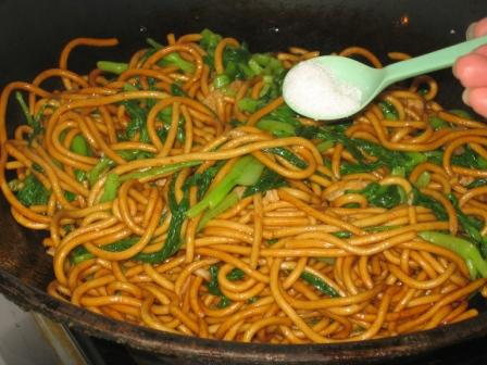 Stir-fried Noodles with Chicken Festive Pork recipe