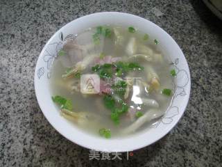 Bacon Xiuzhen Mushroom Clam Soup recipe