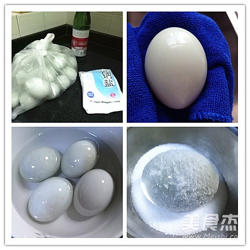 Homemade Salted Duck Eggs recipe