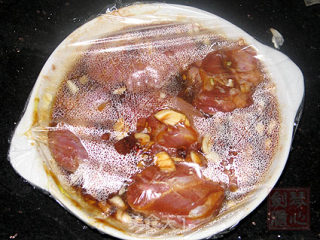 Garlic Roasted Pork Noodle Meat recipe