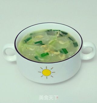 Milky White Winter Melon Soup recipe