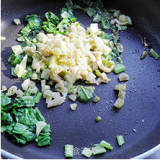 [fried Rice with Mustard Tuber]--------spring of Leftover Rice recipe