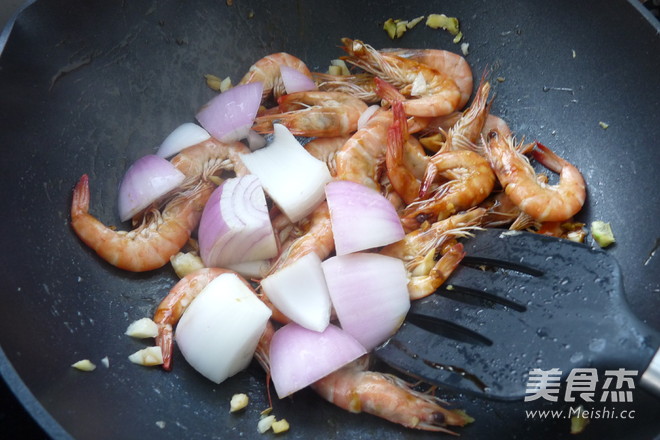 Basil Magi Shrimp recipe