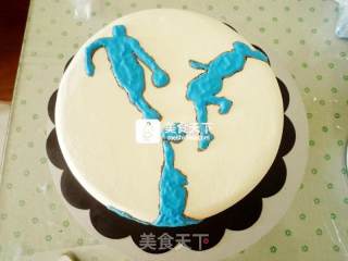 #aca Baking Star Competition# Dynamic Boy Cake recipe