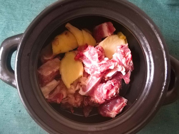 Pork Ribs Yuzhu Soup recipe