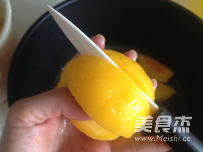 Yellow Peach in Syrup recipe