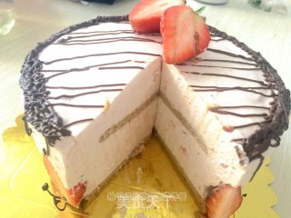 Strawberry Mousse Cake recipe