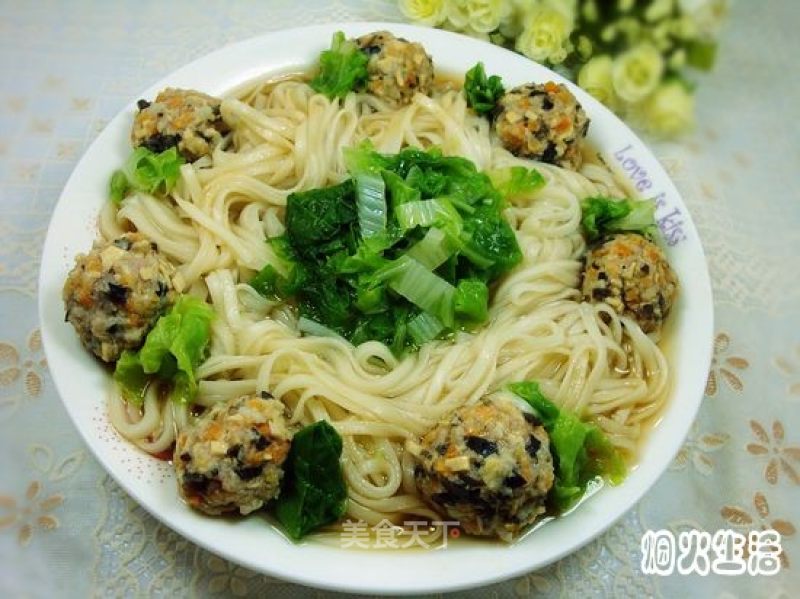 Dumpling Noodles recipe