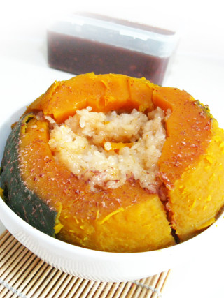 Pumpkin Glutinous Rice Gu recipe