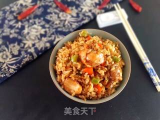 #信之美五常大米试吃#stewed Rice with Chicken Legs and Colorful Vegetables recipe