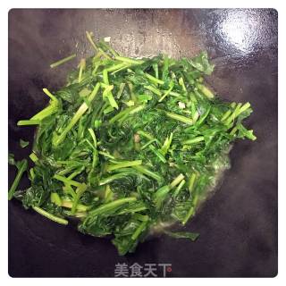 Vegetarian Stir-fried Spinach recipe