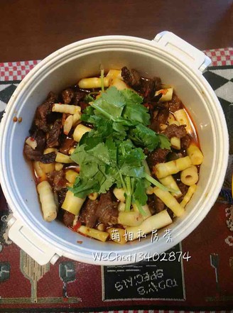 Braised Beef with Bamboo Shoots