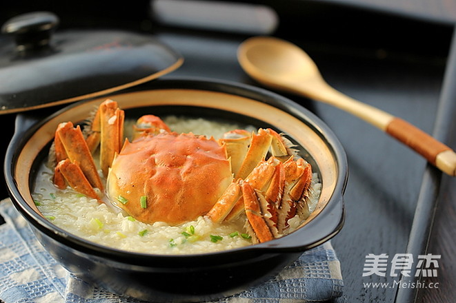 Crab Congee recipe