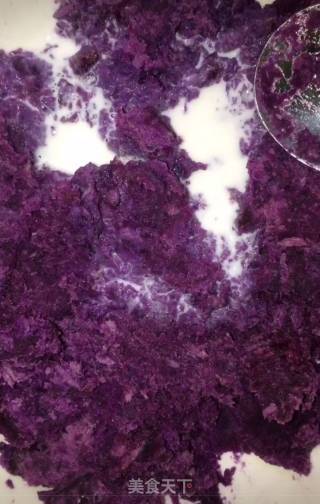 Cheese Baked Purple Sweet Potato recipe