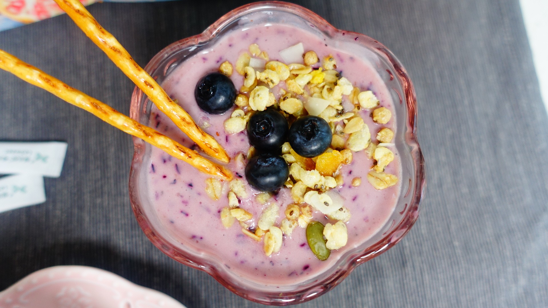 Summer Light Fat Drink ~ Blueberry Smoothie recipe