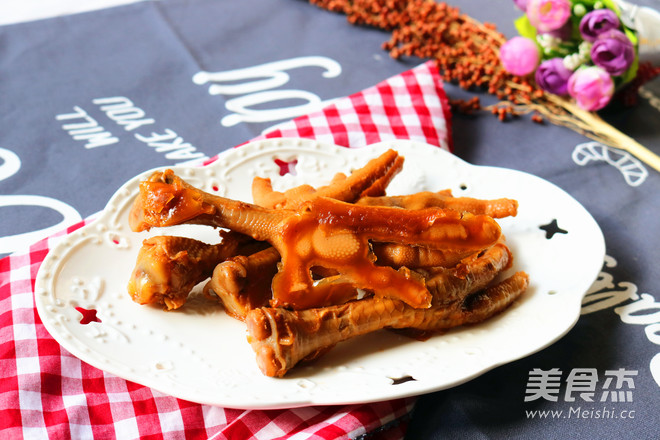 Rice Cooker Braised Chicken Feet recipe