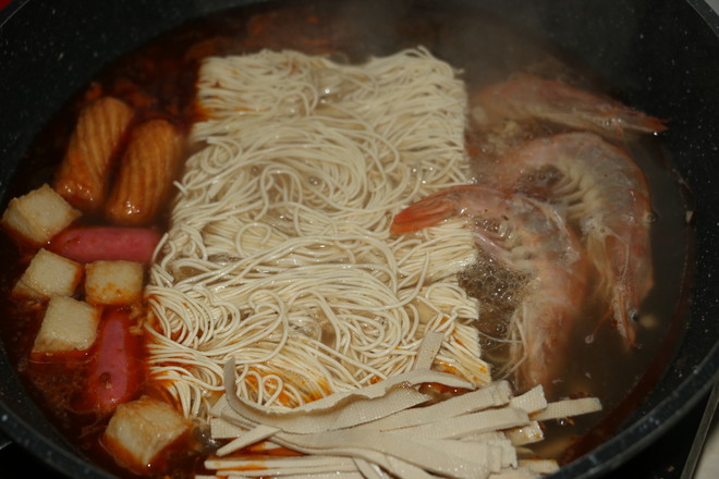 Hot Pot Noodle Soup recipe