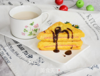 [hebei] Ham West Toast recipe