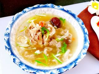 Lamb and Pork Bone Soup recipe