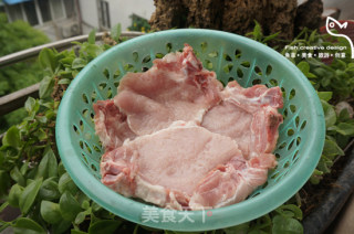 Porotti Bean Pan-fried Pork Chop recipe