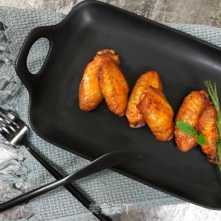 New Orleans Roasted Wings in Honey Sauce recipe