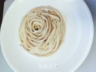 Shredded King Pleurotus with Sauce recipe