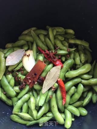 #trust之美#five-spice Edamame recipe