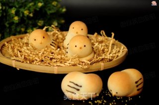 #trust之美#little Chicken Roasted Fruit recipe