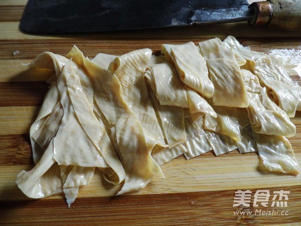 Tofu Skin in Red Oil recipe